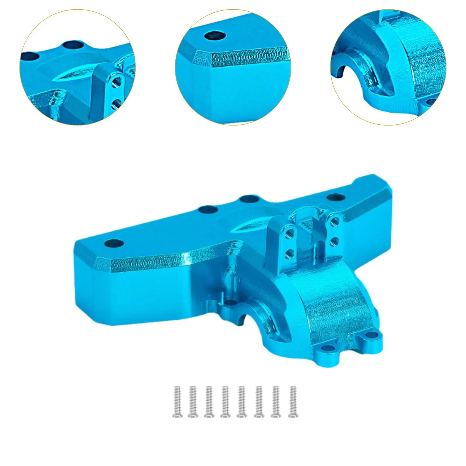 1:14 RC Car under Gearbox Covers Metal Rear Upper Replacement Anti Collision Differential Case Cover for 14209 14210 DIY Accs 1:14 RC Car under Gearbox Covers Metal Rear Upper Replacement Anti Collision Differential Case Cover for 14209 14210 DIY Accs