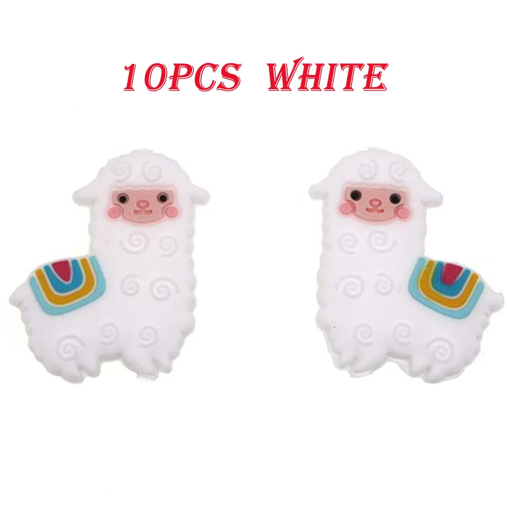 10pcs white