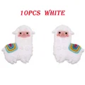 10pcs white