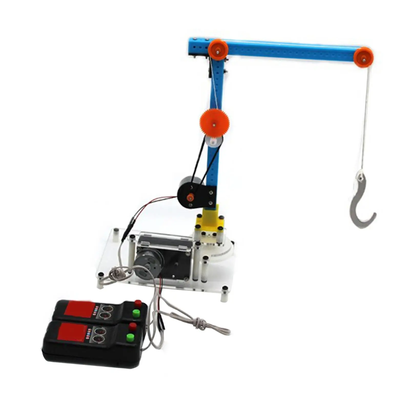 DIY Tower Crane Toy Educational Toy Home Multiuse for Students Teens Gifts
