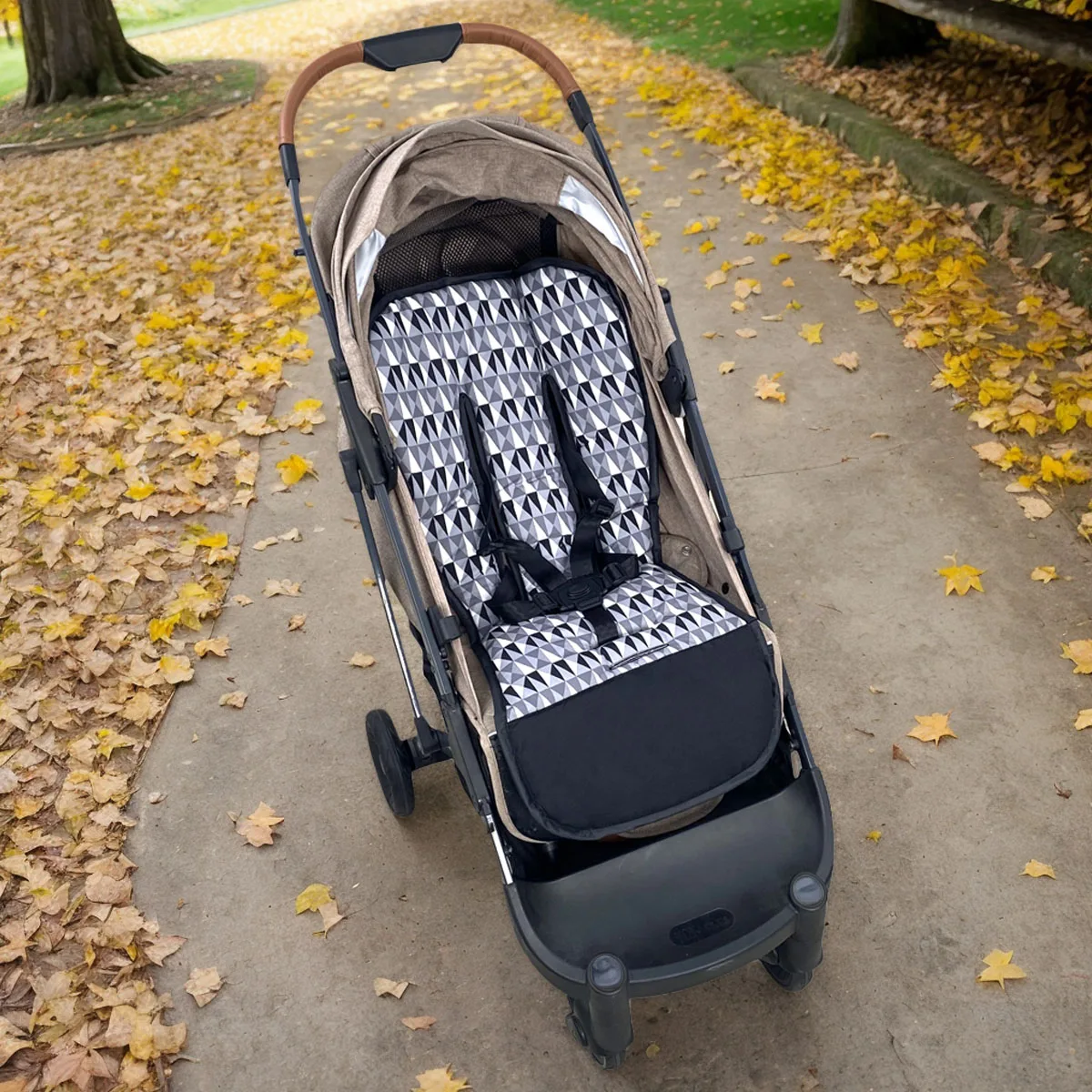 Cojín universal para cochecito de bebé – asiento cómodo y suave - imagen 4