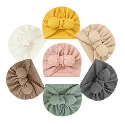 Diadema orejas de conejo para bebé y niño - turbante cálido