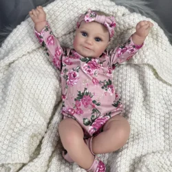 Muñeca realista Maddie Girl de silicona – Estilo reborn premium