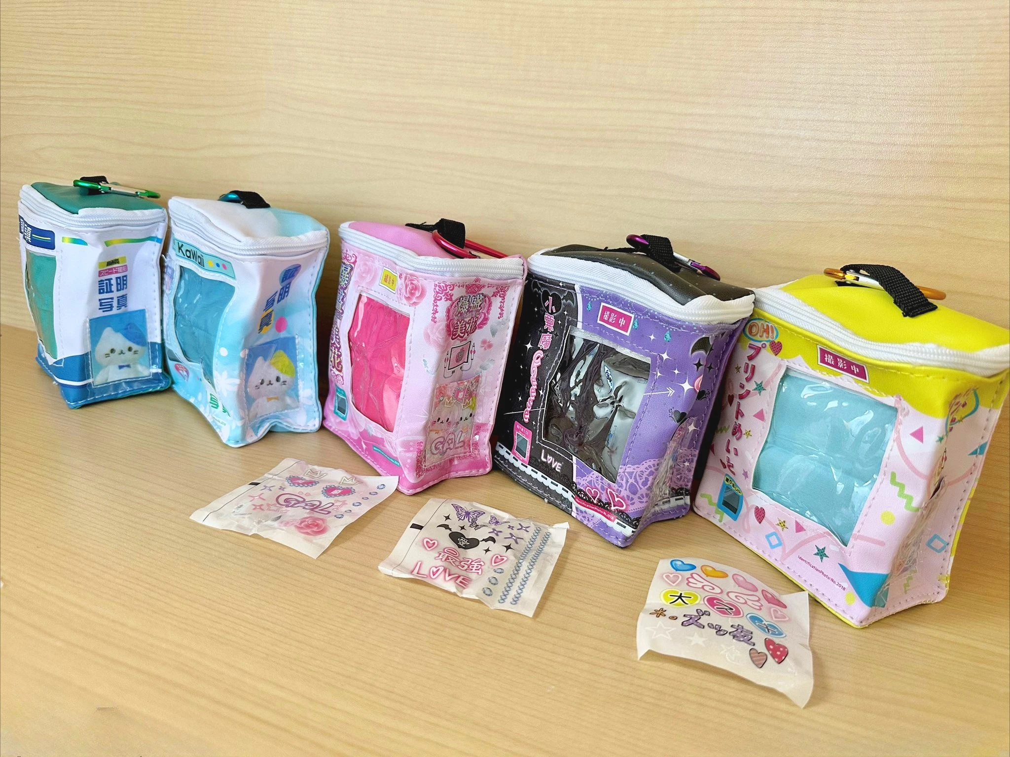 Juguetes Espíritus Cápsula Toy Situation Pouch Series! Máquina de fotos de identificación, máquina Puri, almacenamiento de animales del bosque, mini figuras Ita-bag - imagen 2