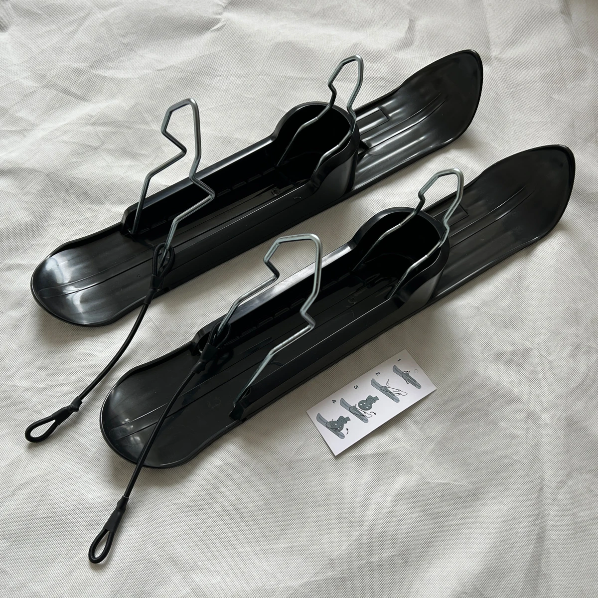 Placa Esquí Cochecito - Sistema de cierre