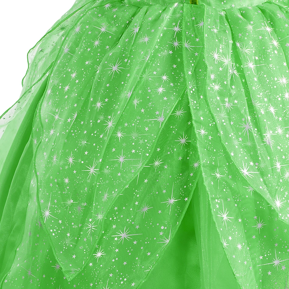 Vestido verde esmeralda para niña – Fiestas y celebraciones - imagen 5