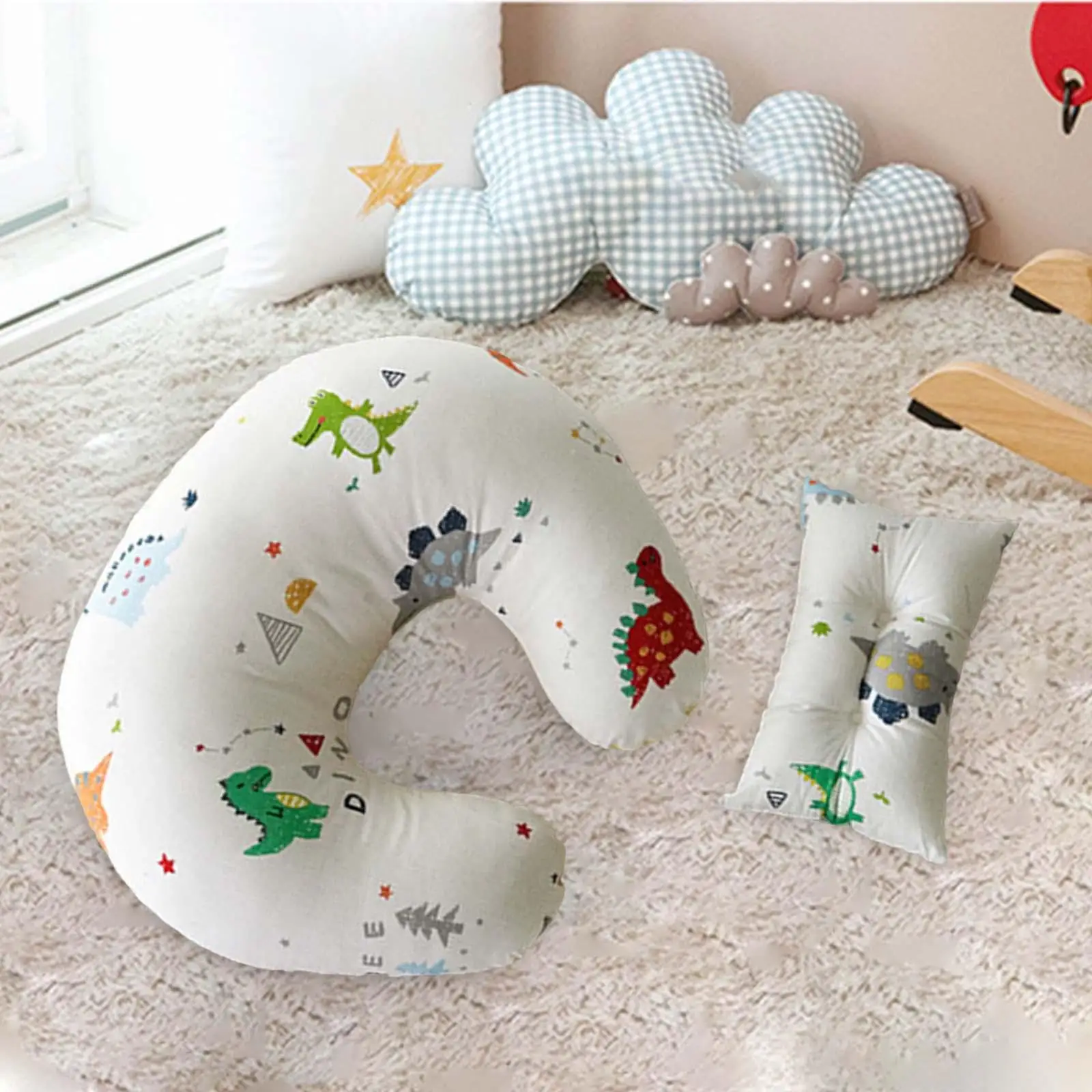 U Shape Baby Nursing Breastfeeding Feeding Waist Cushion Sleeping for