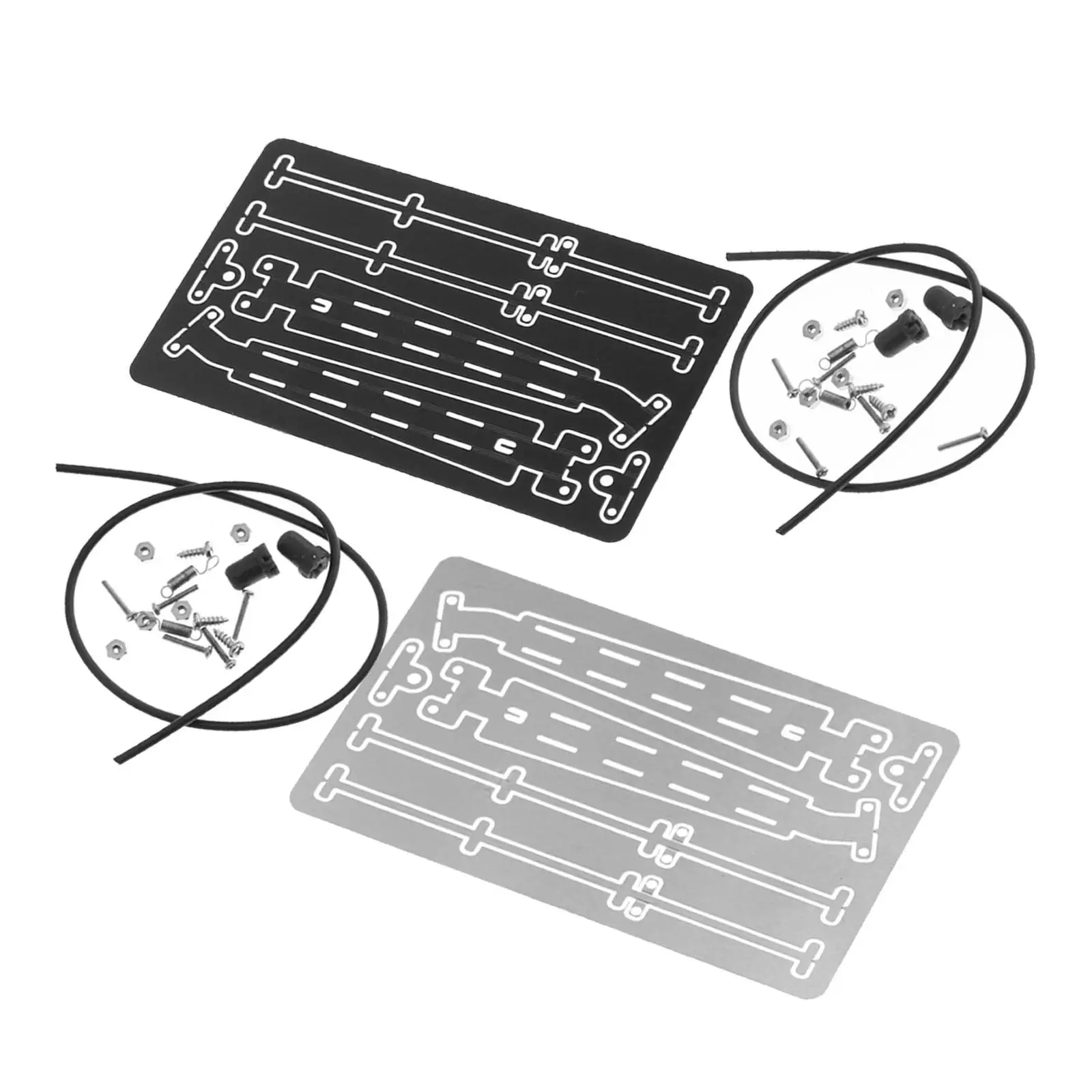 1 Pair Movable Wiper Front Windscreen Wiper Windshield Wiper for 1:6 Scale RC Crawler Car Hobby Model Vehicles Climbing Truck