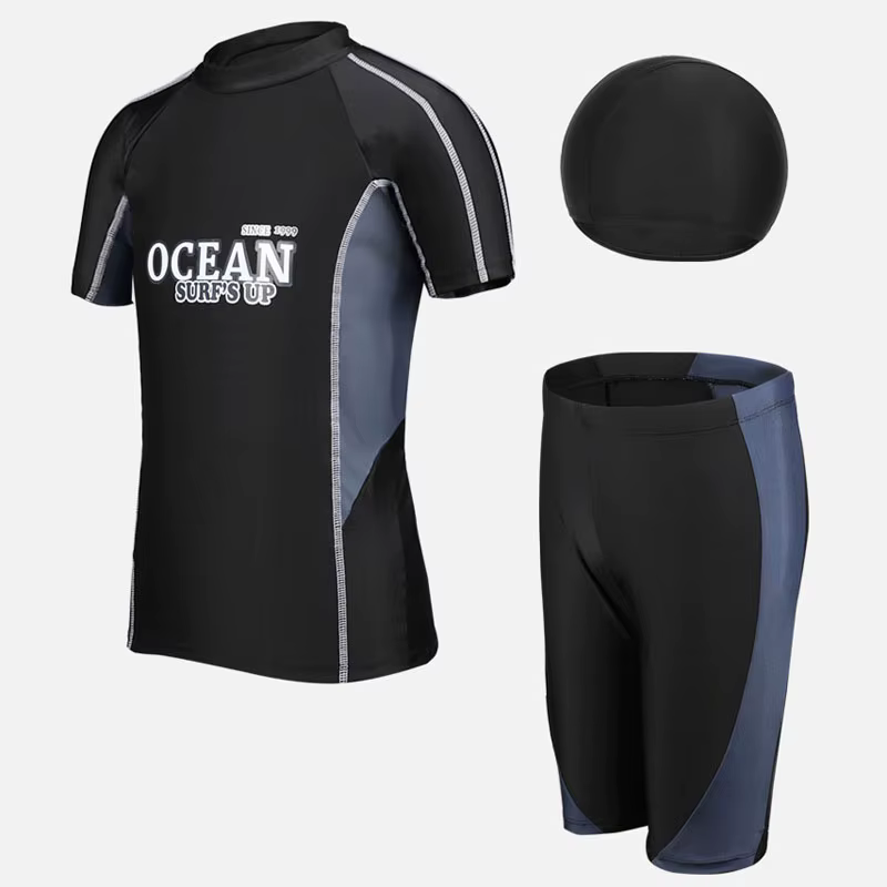 Traje de baño niño manga corta protección solar secado rápido - imagen 5