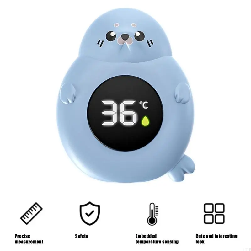 Monitor temperatura baño D7YD, medidor agua precisión, lectura instantánea, herramienta baño segura a prueba - imagen 5