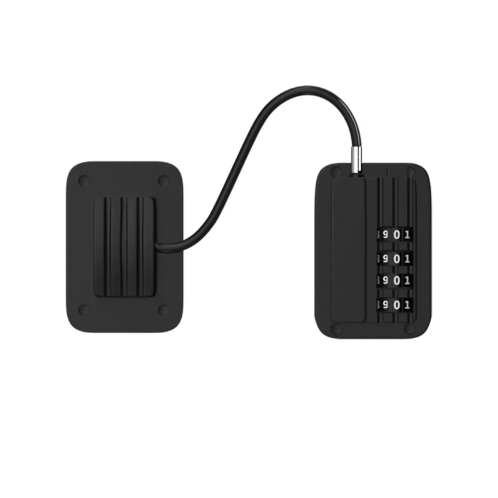 Cerradura de seguridad de mano antipellizco para bebé, cerradura de gabinete ajustable sin perforaciones, protección infantil, cerradura codificada para puerta de refrigerador