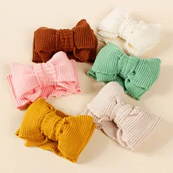 Diadema turbante de punto para bebé recién nacido – Invierno