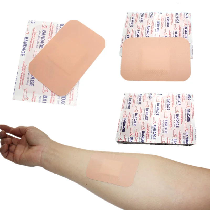 Parche impermeable cuadrado para heridas - Tiras primeros auxilios