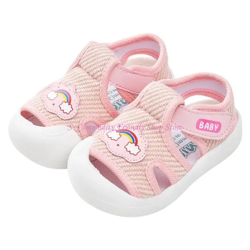 Sandalias de bebé para primeros pasos con suela suave - imagen 4