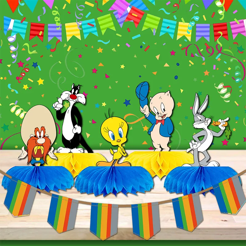 Centros de mesa Looney Tunes abeja para fiesta infantil - imagen 4