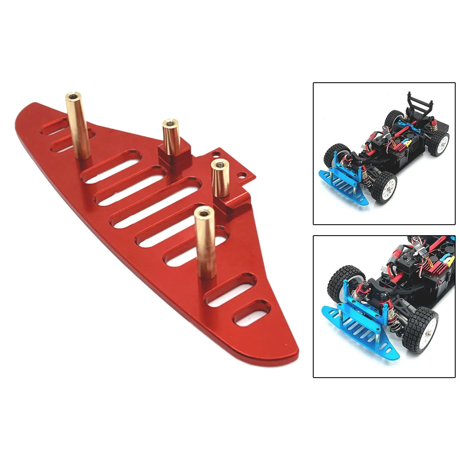 RC Front Bumper Sturdy Easy to Install Replace Anti Collision RC Car Part for 14301 14302 1:14 RC Vehicles DIY Accs Modification