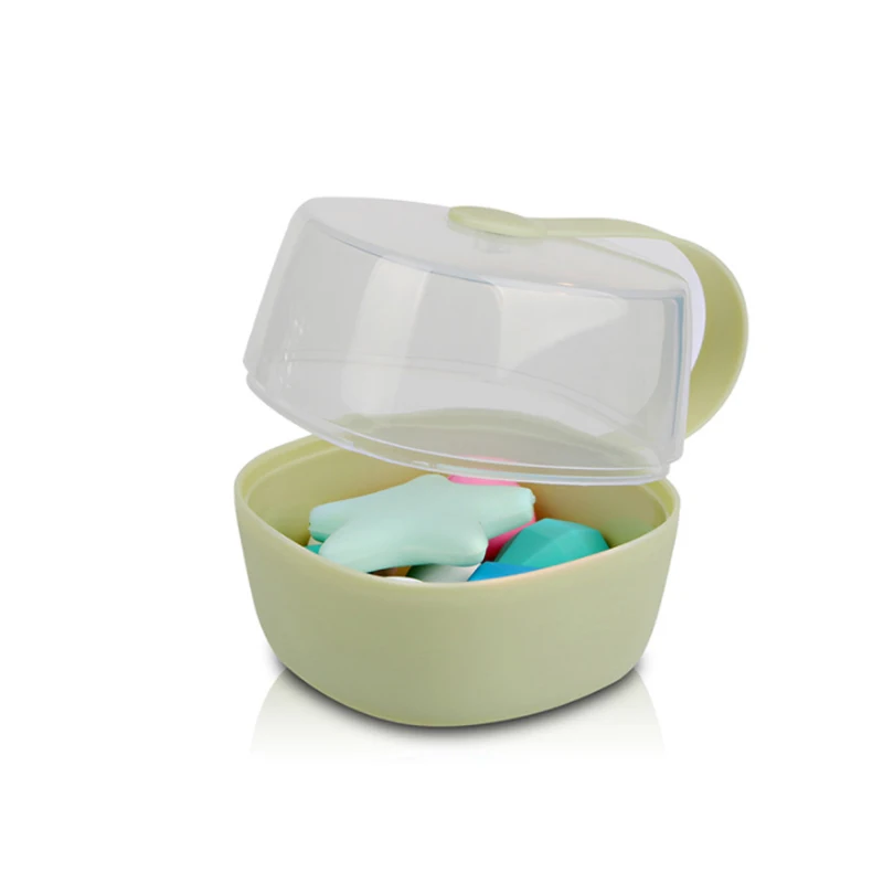 Caja portátil para chupetes y mordedores con funda antipolvo para viajes - imagen 4
