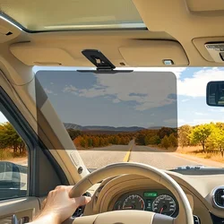 Extensor de parasol coche polarizado – hebilla segura y antivaho