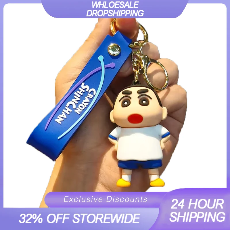 Llavero Shin-Chan acrílico kawaii para bolsos y llaves - imagen 2