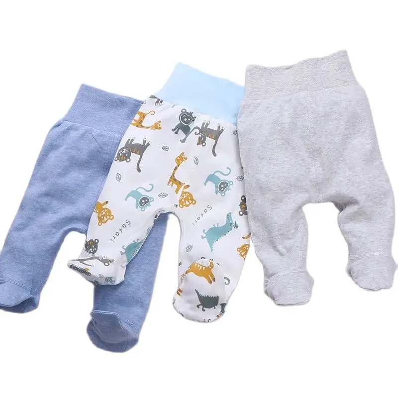 Pantalones de algodón para bebé recién nacido, leggings de alta elasticidad, ropa para niños