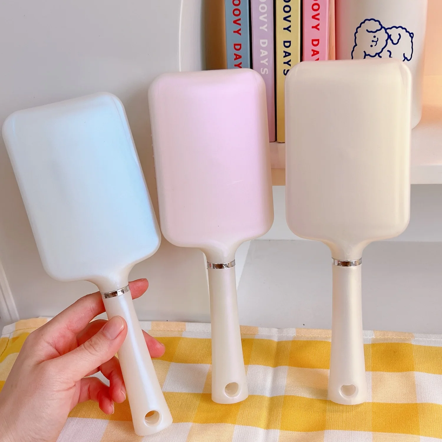 Peine infantil con cojín de aire - Antiestático para cabello rizado - imagen 5