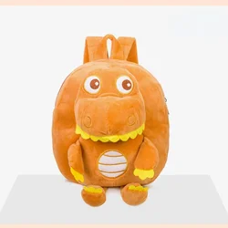 Mochila de peluche con dinosaurios para niños - guardería ideal