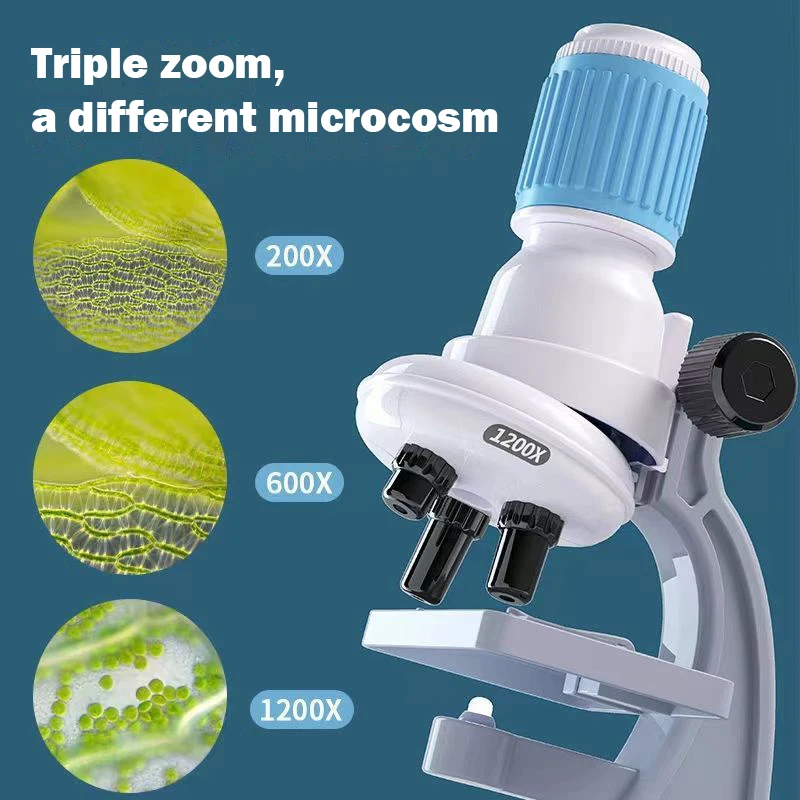 Microscopio para niños – Kit portátil de ciencias - imagen 4