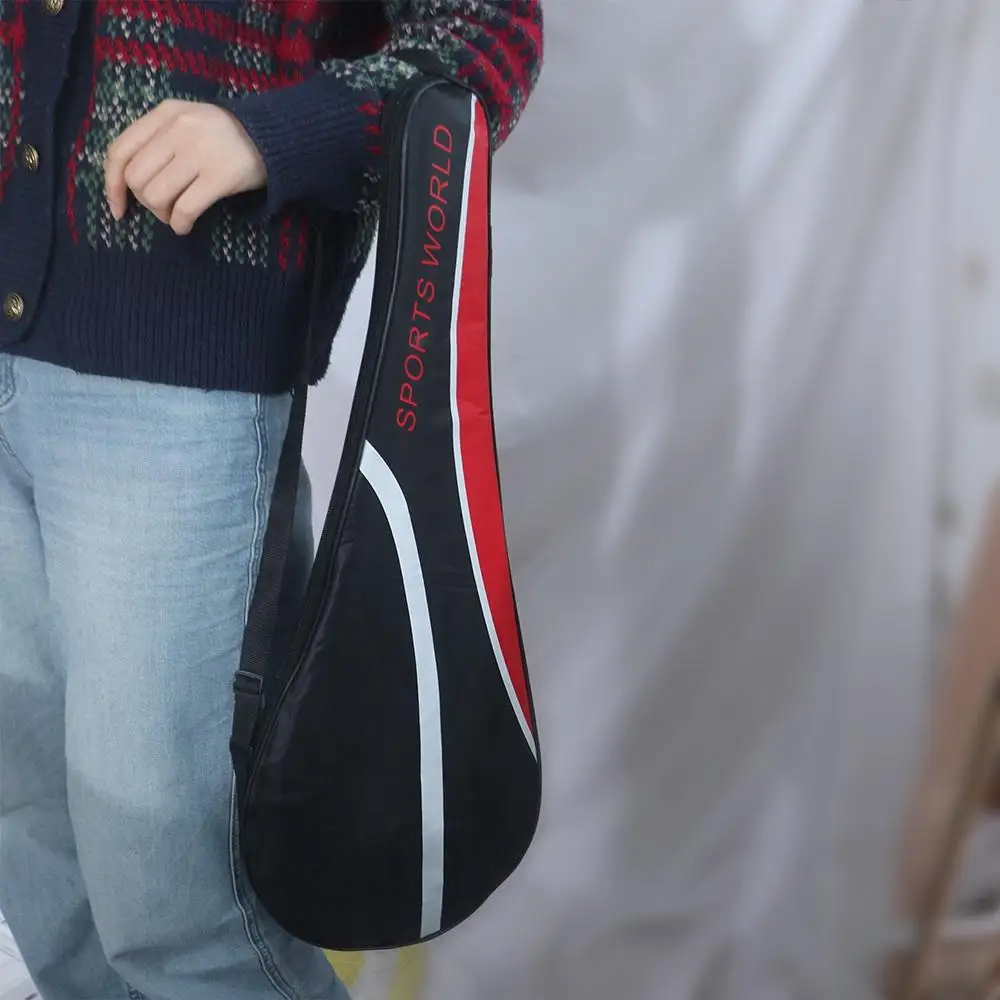 Bolsa de bádminton, funda para raqueta, funda de hombro para tenis, bolsas, bolsa, soporte de almacenamiento, conjunto de suministro de tela organizadora Oxford - imagen 2