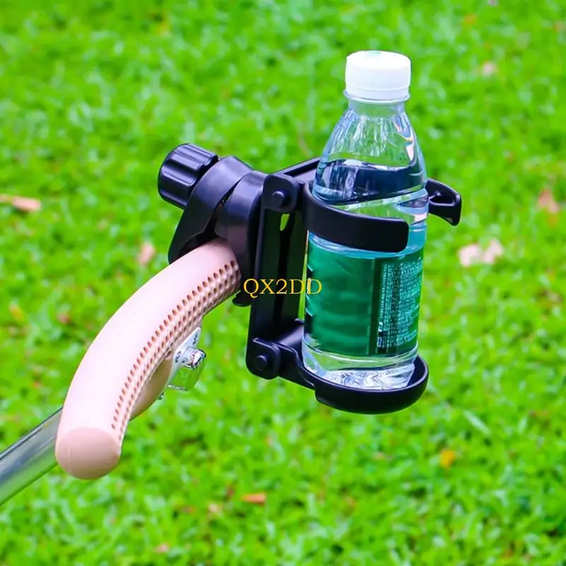Portuito botella bebida plegable QX2D para cochecitos bicicletas fácil instalación agua giratoria tiburón - imagen 2