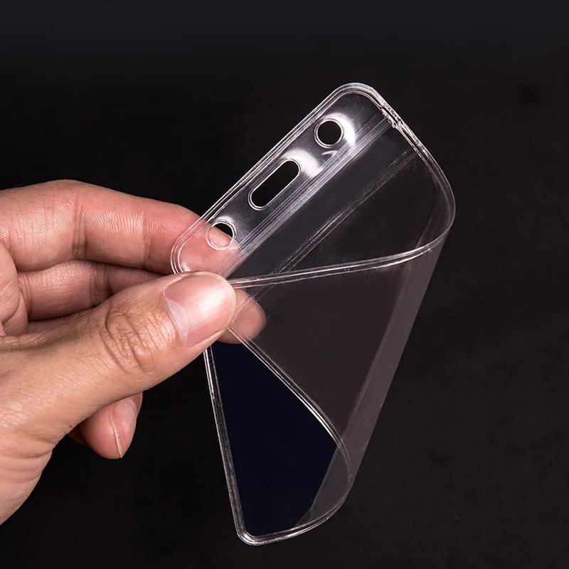 Funda vista frontal con tarjeta insertada