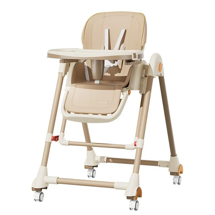 Silla de comedor para bebé plegable multifuncional de hogar - imagen 5