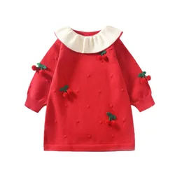 Vestido Dugu de otoño para niña – Estilo infantil elegante