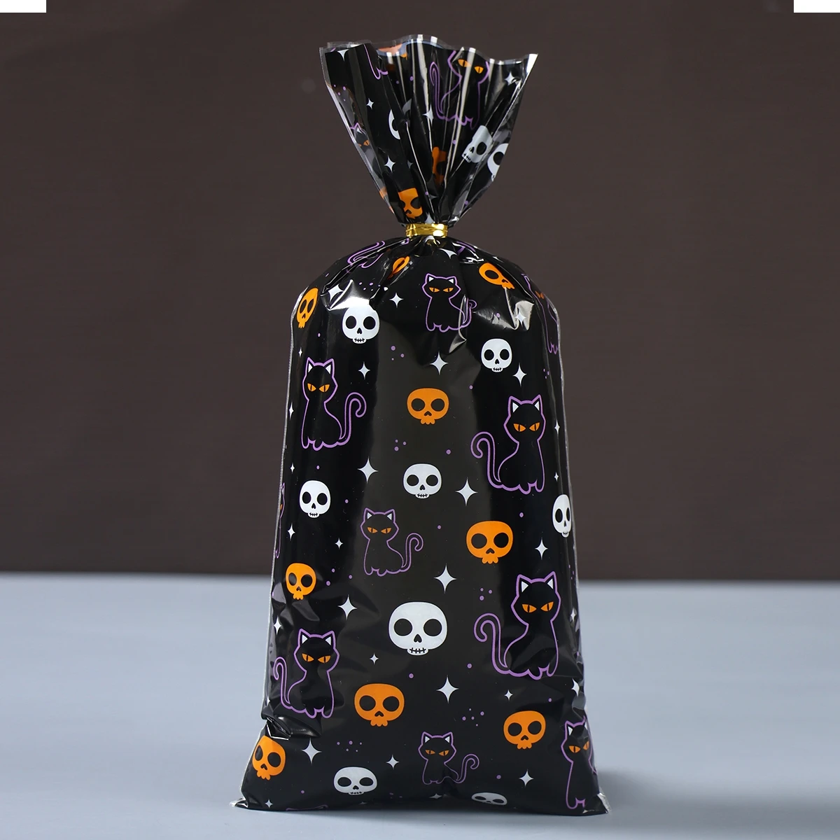 Bolsas de regalo de Halloween, decoración de fiesta de Halloween, regalos para niños, calabaza, fantasma, gato, dulces, galletas, bolsas de embalaje - imagen 4