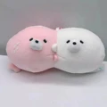 pink white seals