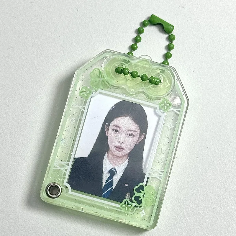 Colgante acrílico transparente para foto de bebé – Protector portátil