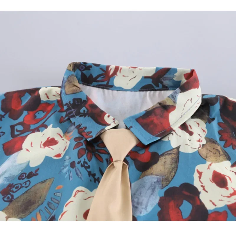 Nueva moda de verano, ropa para bebés, traje para niños, camisa, pantalones cortos, 2 unids/set, ropa infantil, disfraz informal para niños, chándales para niños - imagen 5