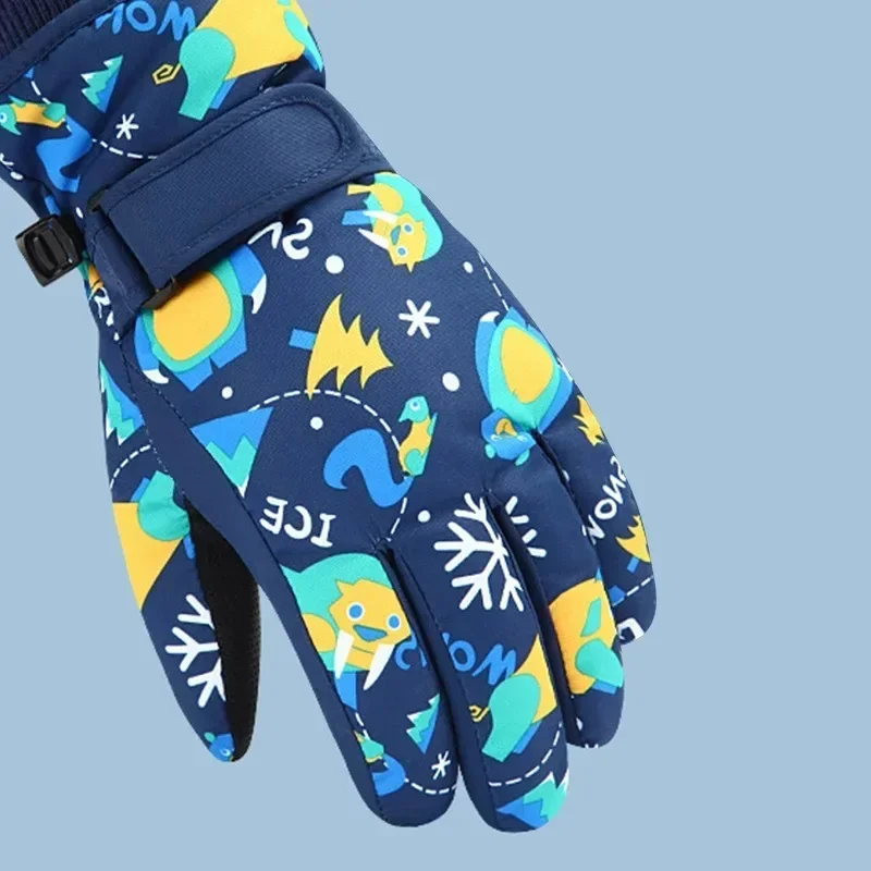 Guantes de nieve infantiles con aislamiento térmico e impermeable - imagen 4