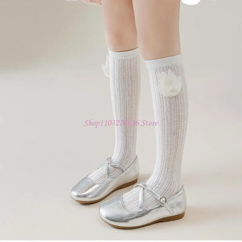 Calcetines hasta muslo algodón R6FD, por encima rodilla, calcetines hasta rodilla para niña, por - imagen 4