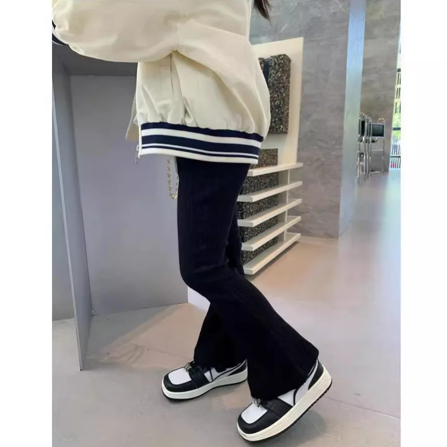 Mallas ajustadas de algodón para niñas – Primavera y otoño - imagen 2
