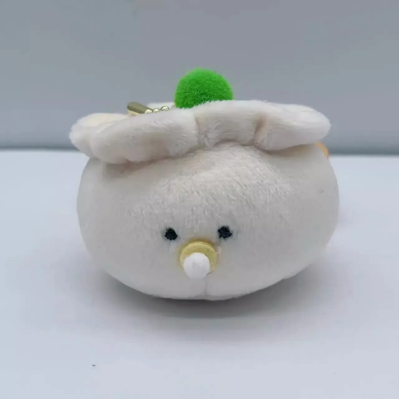 Juguete de peluche de chill Chinatown con ojos redondos, Mugyunui Petit mascot BC 4,5 cm, panda, melocotón, dumpling, alivio del estrés, colgante de bolsa de felpa - imagen 5
