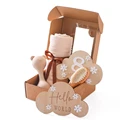 Beige Rattle Set