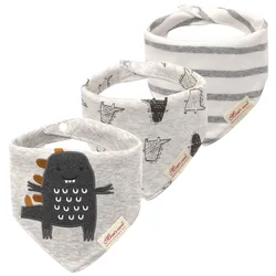 Bandana babero muselina impermeable para recién nacido