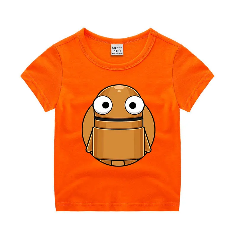 Juego R.E.P.O, Camiseta de algodón colorida para niños, camiseta de manga corta para niñas y niños, Top bonito de dibujos animados, ropa de moda de Anime de verano 2025 - imagen 5