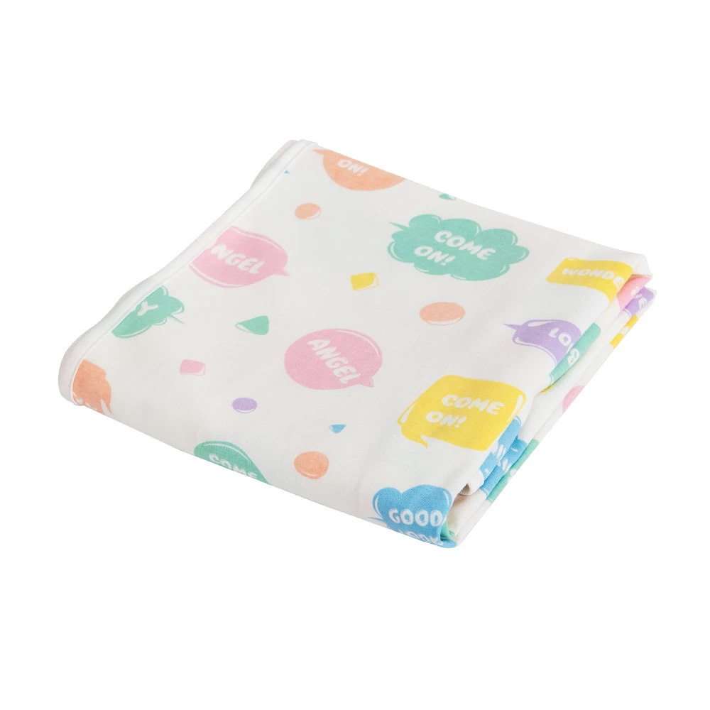 Manta para bebé recién nacido, colcha fina de verano para niños, 90x90Cm, pañales para recién nacidos, 100% de algodón para niñas y niños, funda para cochecito de una sola capa - imagen 5