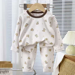 Pijama de niña primavera con conejito – Conjunto algodón cómodo