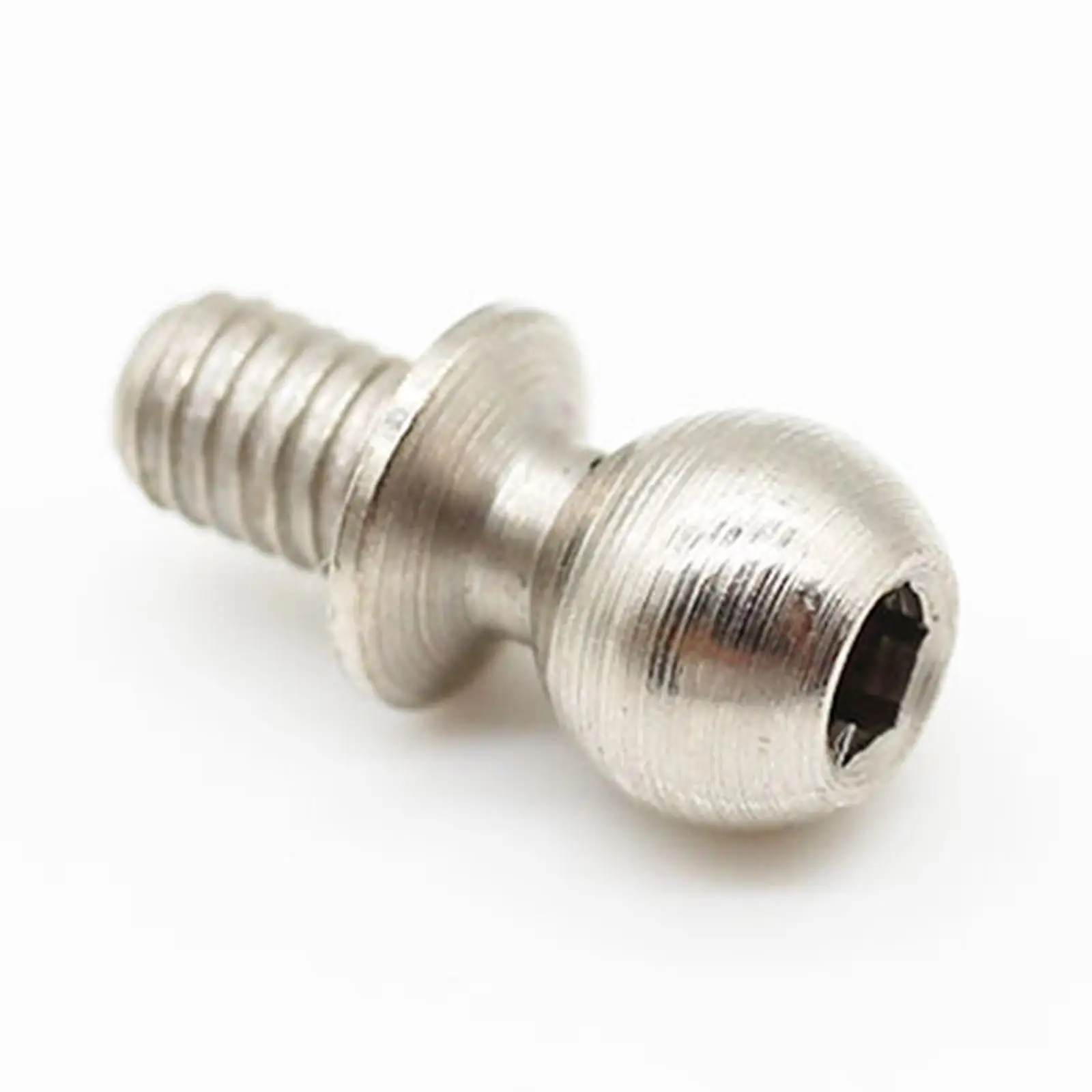10 Pieces Metal Ball Head Screws Fixing for Wltoys 124010 124008 124007 124016 124017 124018 124019 1:14 Scale RC Model Car