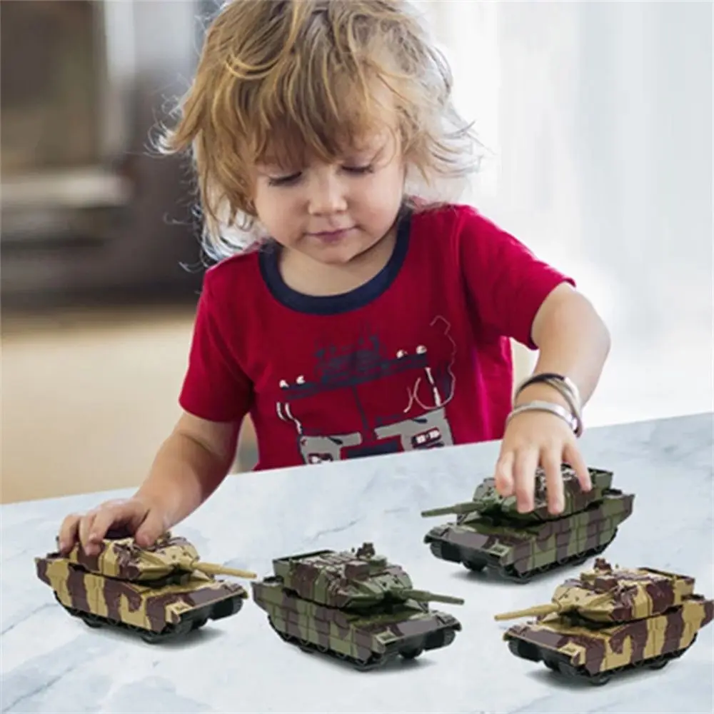 Juguetes militares para niños – Conjunto con tanque y camión - imagen 3