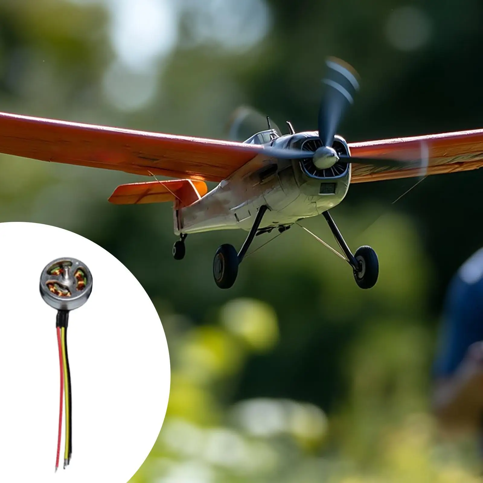 Motor sin escobillas, pieza de reparación de accesorios RC para Dron RC, avión, reemplazo de 15000kv