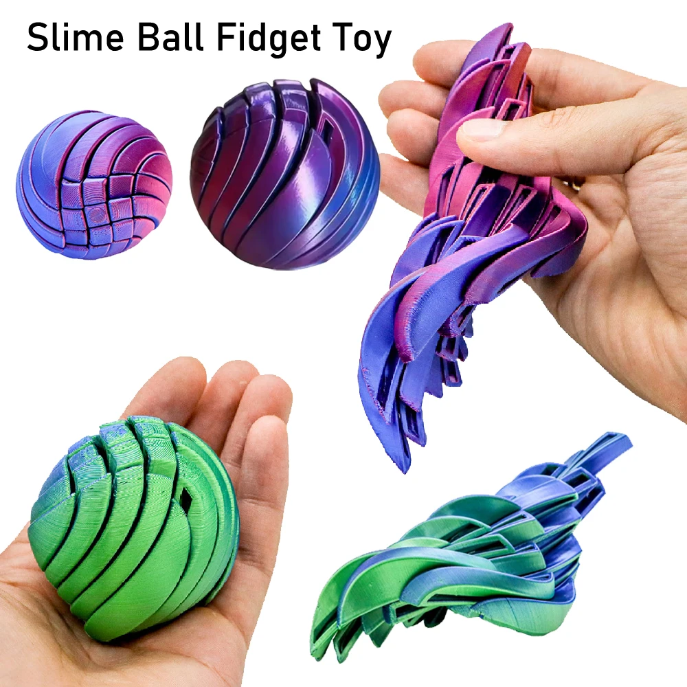 Twistsphere Bola Sensorial Antiestrés con Fluido 3D