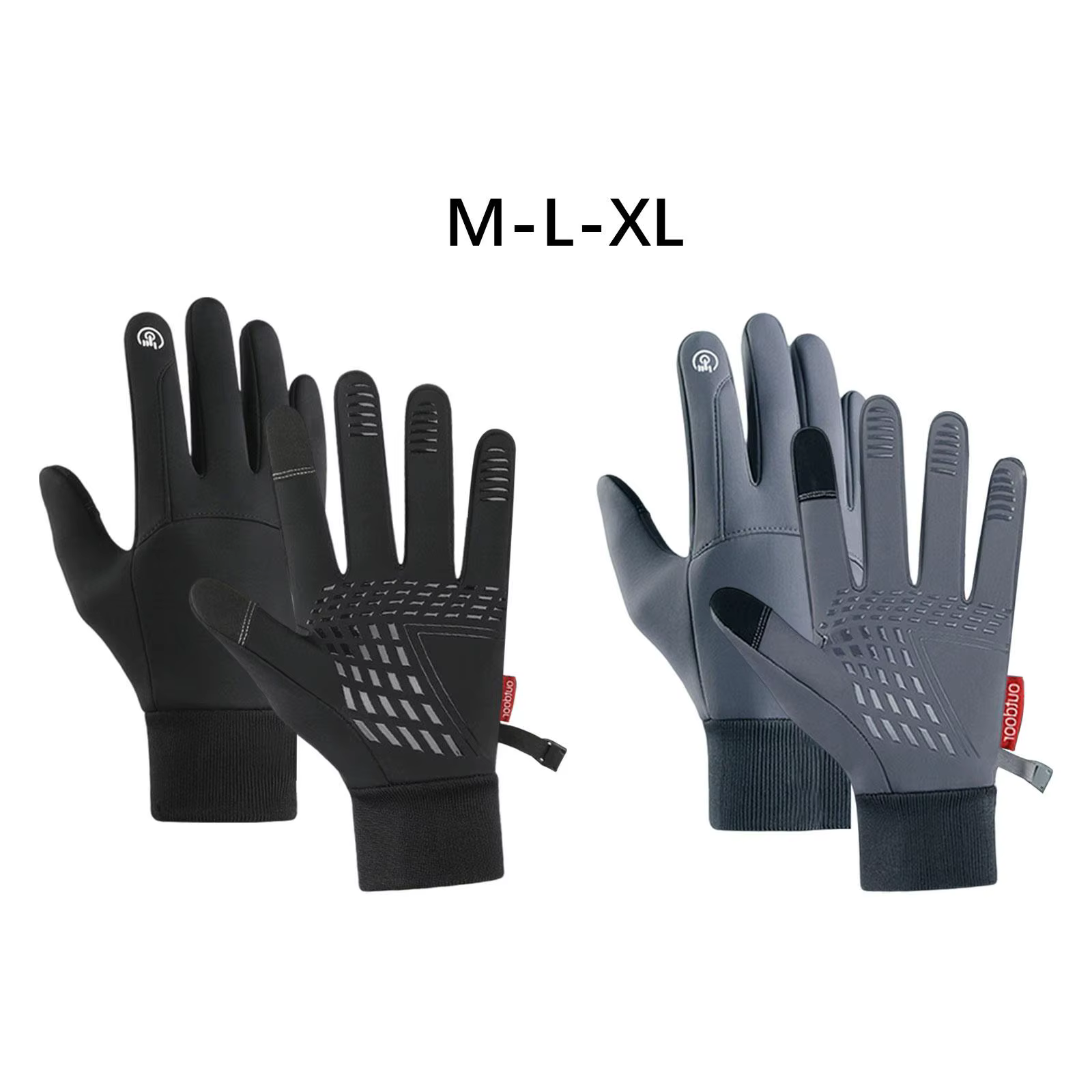 Guantes térmicos de moto para niños – Antideslizantes táctiles - imagen 3